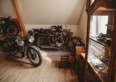 Showroom historických motorek