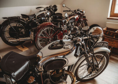 Showroom historických motorek
