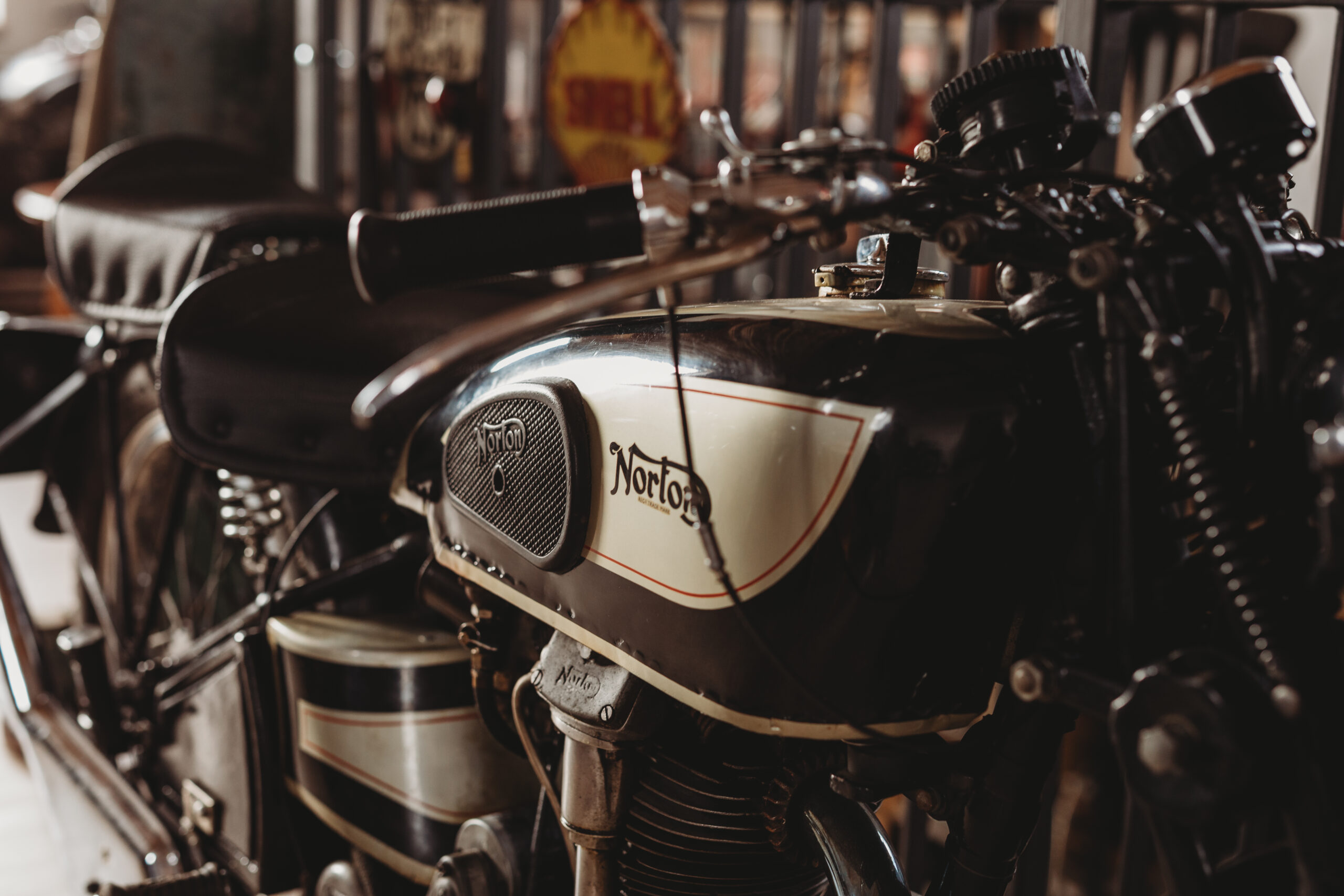 Historická motorka - Norton