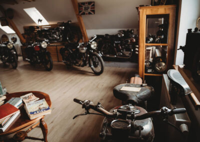 Showroom historických motorek